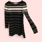 Max Studio Super cute contrast stripe  shirt dress good quality long sleeve Photo 0