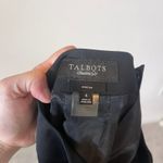 Talbots Black Pencil Skirt Womens 4 Lined Wool Blend Suiting Office Career Work Photo 7