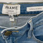frame denim FRAME‎ Denim Stretch Cropped Le Skinny de Jeanne Echo Park Size 28 Photo 5