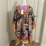 Agua Bendita Delahila Suki Poncho Towel Caftan NWT Size U, One Size Fits All Photo 9