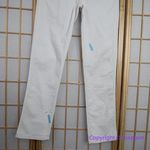 Madewell NEW Stovepipe Jeans in Pure White, 24 Photo 3