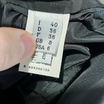 Moschino CHEAP AND CHIC Dress Women Size 6 Black Bateau Neckline Mini Ruffled Photo 3