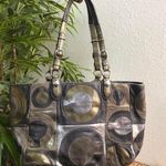 Coach 15748 Patchwork Suede Leather Soho Hobo Hand Bag Shoulder Purse MIA Inlaid C Multiple Photo 3