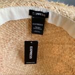 EXPRESS NWT Tan Western Boho Straw Beach Hat Photo 3
