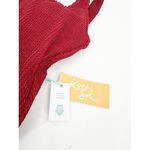 Kona Sol  Swimsuit Size S NEW Textured Open Back Medium Coverage One Piece Photo 2