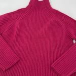 Lush Clothing Lush Womens Pullover Sweater Cropped Acrylic Blend Fuchsia Pink Size‎ Medium Photo 3