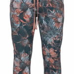 Anthropologie  Daily Practice Camilla Floral Joggers XSP EUC Fleece Cottagecore Photo 0