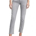AGOLDE  Mirror Gray Toni Mid Rise Straight Jeans 23 Photo 0