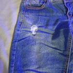 Paris Blues  Juniors Distressed Cropped Wide Leg Capri Pants Size 11 Photo 4