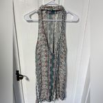 Intimately free people high neck halter paisley boho dress size sm Photo 3