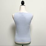 Shu Shu Zip Up Sweater Cardigan Camisole Set Blue Photo 5