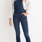 Madewell Women's Skinny Overalls: Eco Edition In Elmdale Wash Size Large NWT Photo 0