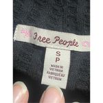 Free People NWOT Juicy black open back top size S Photo 9
