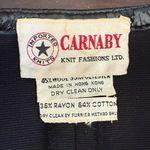 Vintage 70s Carnaby Faux Brindle Fur Longline Zip Vest M L Black Size M Photo 10