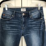 Hudson Jeans Light Blue Distressed Mid Rise Ankle Natalie Hudson Super Skinny Jeans Size 25 Photo 1