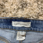 Happily Grey Distressed Jean Shorts Blue Size undefined Photo 1