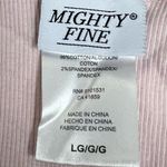 Mighty fine  Pink Ribbed Cherub Crop Tank Top - Size Large - VGUC Photo 4