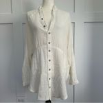 We The Free Free People  Summer Daydream Buttondown Top Photo 3