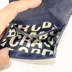 Marc by Marc Jacobs  Navy Blue Leather Silver Hardware Card Holder Wallet Photo 2
