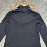 feat Women’s Half Zip Pullover Longsleeve Shirt High Neck in Black Size S Photo 13