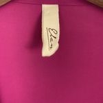 Elan  Romper Medium Burgundy Short Sleeve Boho Resortwear One Piece Photo 3