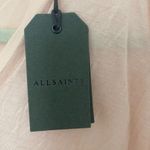 ALLSAINTS NWT Kay Tee Cami Pink Short Sleeve Cold Shoulder V-Neck Sz XS Photo 6