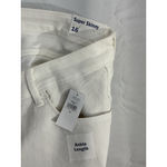 Old Navy Womans Super Skinny Ankle Midrise White Jeans Size 16 NWT Photo 3