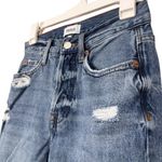 Pistola Straight Leg Blue Denim Distressed Jeans size 25 Women Photo 4