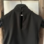 Kohl's Black Mock Neck Sleeveless Top Size XS Photo 4