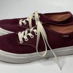 Vans maroon sneakers size 7 Photo 3