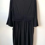 Eliza J  Jersey Knit Mini Dress Black 12 Photo 6