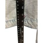 Sincerely Jules Denim‎ Jacket Floral Embroidered Jean Jacket Cropped Small Blue Photo 3