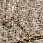 Gold tone nautical necklace starfish shell fish Photo 3