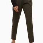 Aritzia Babaton Career Office Cropped Cohen Trouser Dress Ankle Pant Green Size 2 XS Photo 0