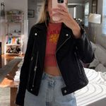 Topshop  Leather Jacket Photo 2