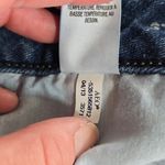 American Eagle Outfitters Blue Jean Shorts with Pink Floral Embroidery Size 8 Photo 10