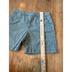 Anne Klein  Jeans Shorts Casual Everyday Wear Size 8 distressed‎ olive green Photo 4
