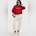 Lululemon NWT Lunar Year Scuba Oversized Pullover Dark Red Gold Size XL XXL Photo 1