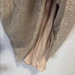 Bisou Bisou Elegant Gold One-Shoulder Dress 12 Photo 4