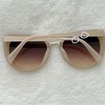 Target Stylish Nude Pink Rose Gold Metal Accent Sunnies Sunglasses Tan Photo 3