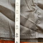 Chico's  L Black Cotton Poplin Button Front Midi Shirt Dress Minimalist Photo 8