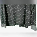 Ralph Lauren Lauren Black Long Sleeved Sweater White Polka Dots Large Classic Photo 6