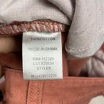 Originality Women's Pink Cargo Pants Size Small Straight Leg Cotton High Rise Photo 5