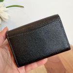 Coach NWT  LEATHER FLAP CARD CASE Photo 1