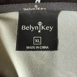 Belyn Key Sabrina Long Sleeve Golf 1/4 Zip Pullover PGA West Bandana Print XL Black Photo 3