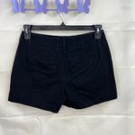 Ann Taylor EUC LOFT women's black 4" short khaki chino cotton shorts summer 0 Photo 2