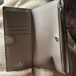 Kate Spade New ‘Patterson Drive’ Taupe Leather Bifold Snap Wallet Photo 5