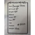 Desigual Adri Blue Floral Chiffon Multilayer Hi-Low Shift Dress Size 36 XS Photo 12