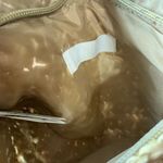 H&M  Gold Woven Clutch Bag With Gold Zipper And Magnetic‎ Closure Photo 4