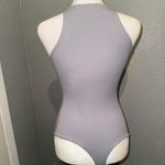 SKIMS  Fits Everybody High Neck Bodysuit, Size XS NWOT Gray Photo 1